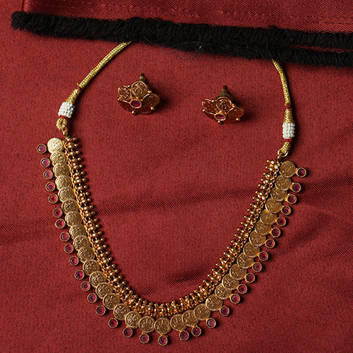 Premium-Quality Chettinadu Kasu Mala – Evlath Jewels.