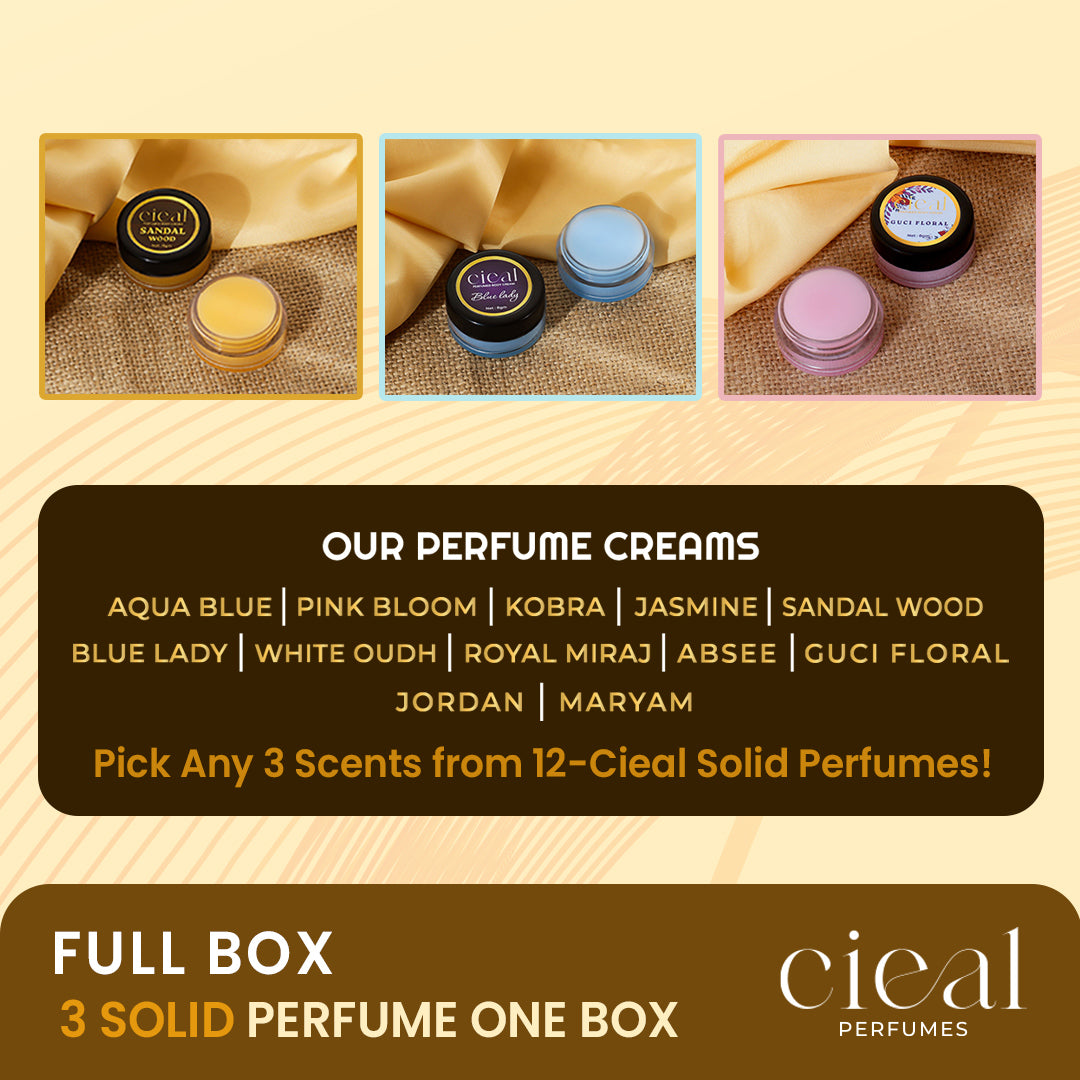 Cieal  Solid Perfume Body Cream.