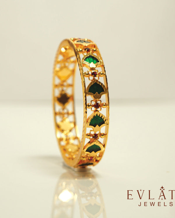 Premium Quality Palakka Bangles – Evlath Jewels
